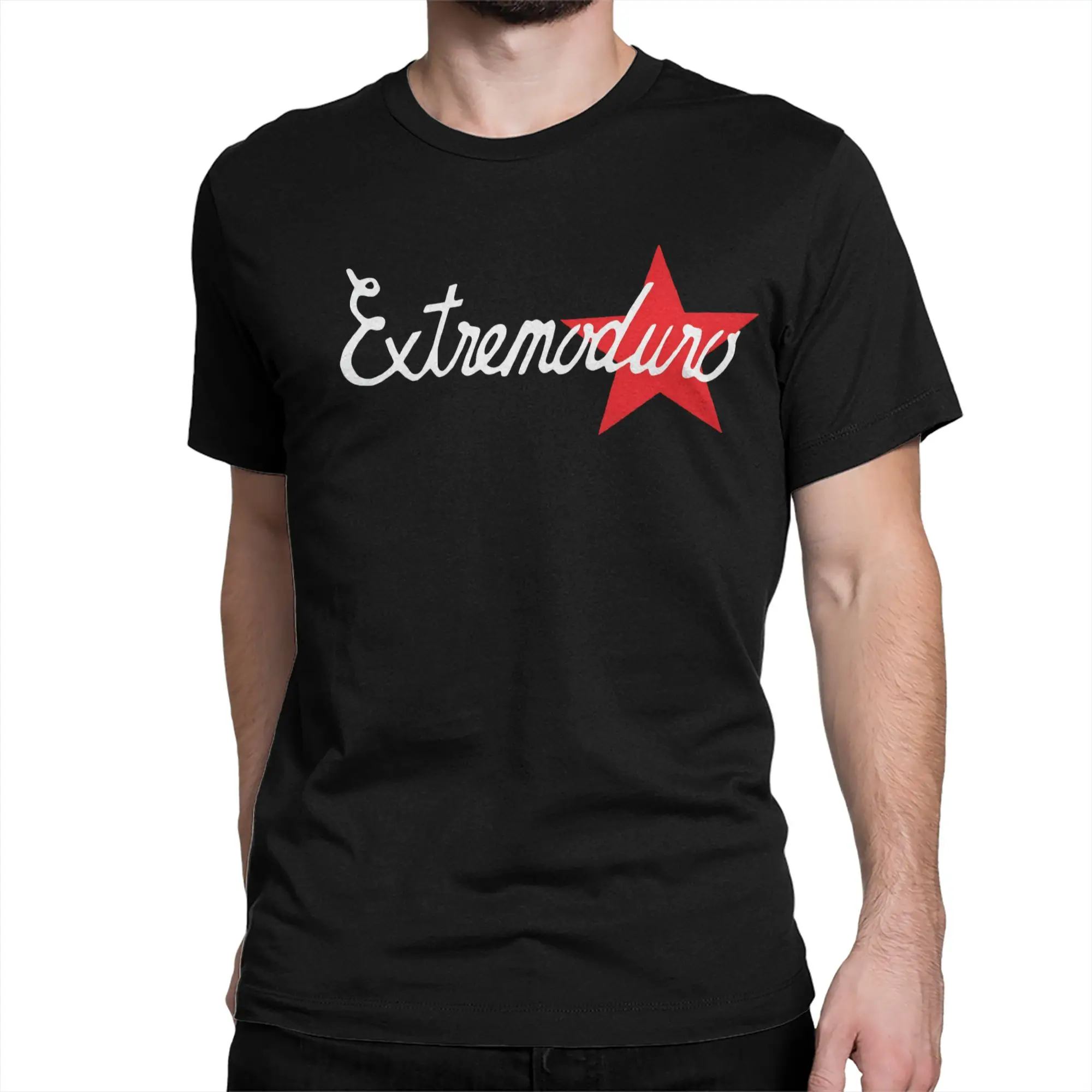 Extremoduro T-Shirt Men Women Spanish Hard Rock Vintage Cotton Tee Shirt Crew Neck Short Sleeve T Shirt Big Size Clothing