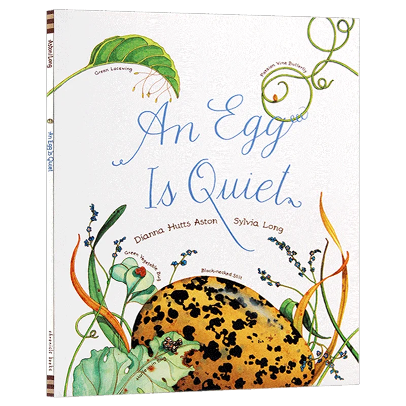 

Egg Is Quiet, Children's books aged 3 4 5 6, English Popular science picture books, 9781452131481