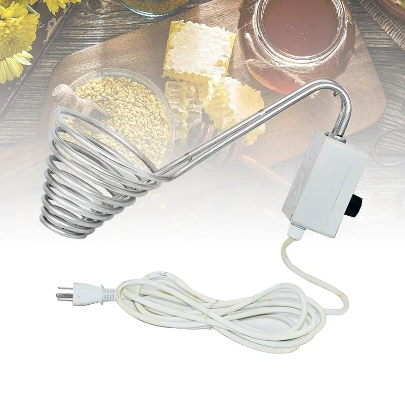 

Stainless Steel Honey Melter with Thermosta Heating Circle Honey Melting Filter Honey Extractor Beekeeping Equipment