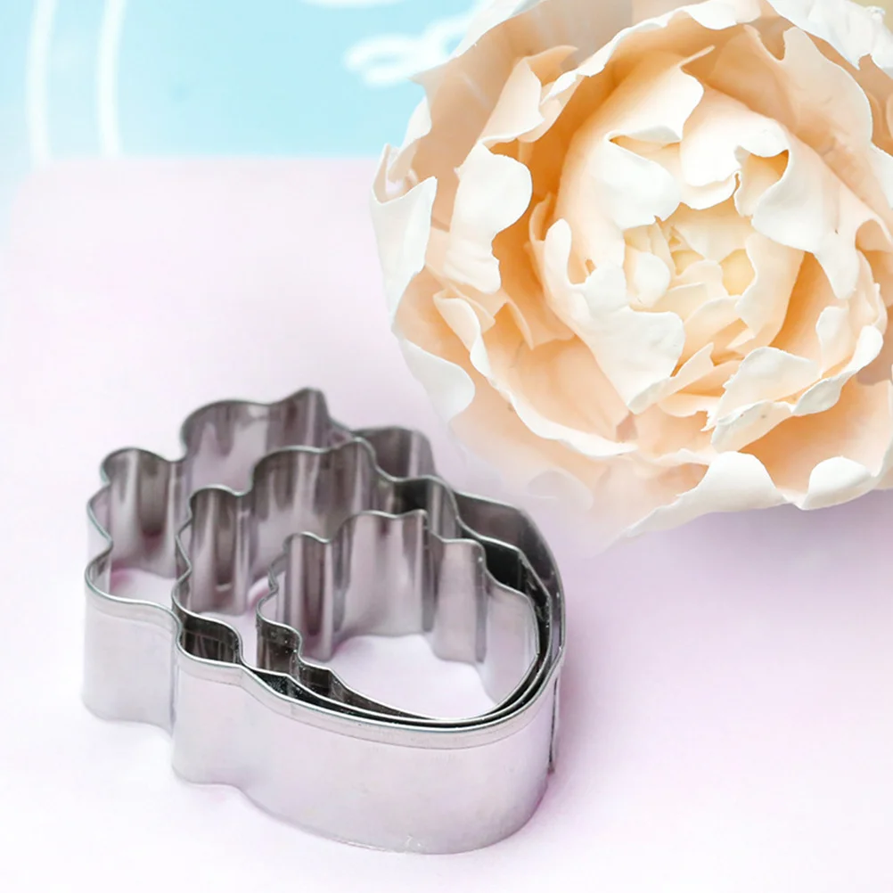 

1Set Stainless Steel 430 Baking Mold Fondant Cake Cookie Cutter Edge Protection Easy Clean Baking Tool