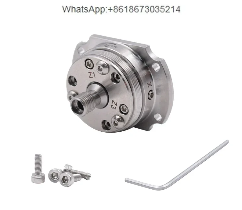 Precision 5D Fiber Coupling Mirror GCX-C Five Degrees Freedom Fiber Optic Alignment Mount For Optical Teaching