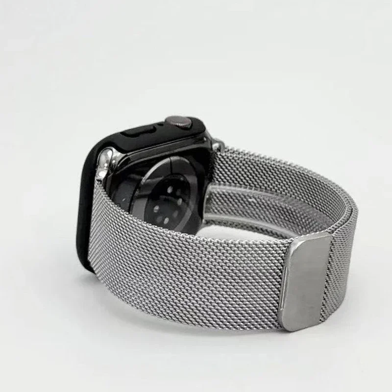 Milanese-Metallarmband für Apple Watch 12, 42mm 44mm 45mm 46mm 49mm, Armband für iWatch Series 12 11 10 Ultra 4 3 2 – Detail 2