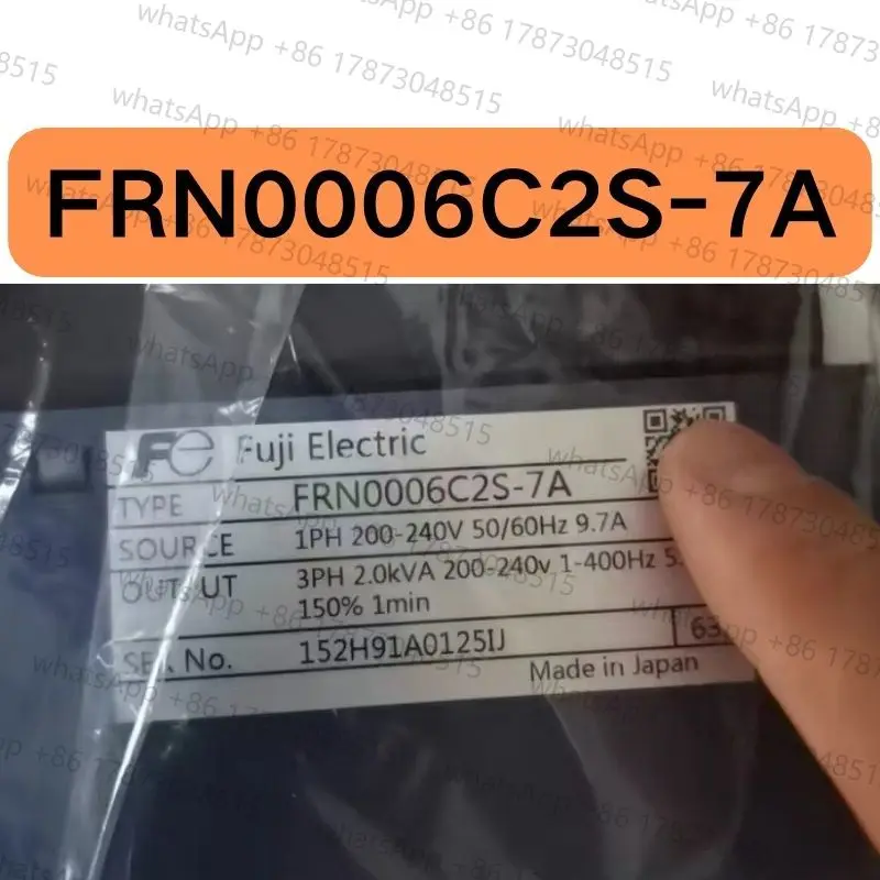 

New frequency converter FRN0006C2S-7A 0.75kw AC220V fast delivery