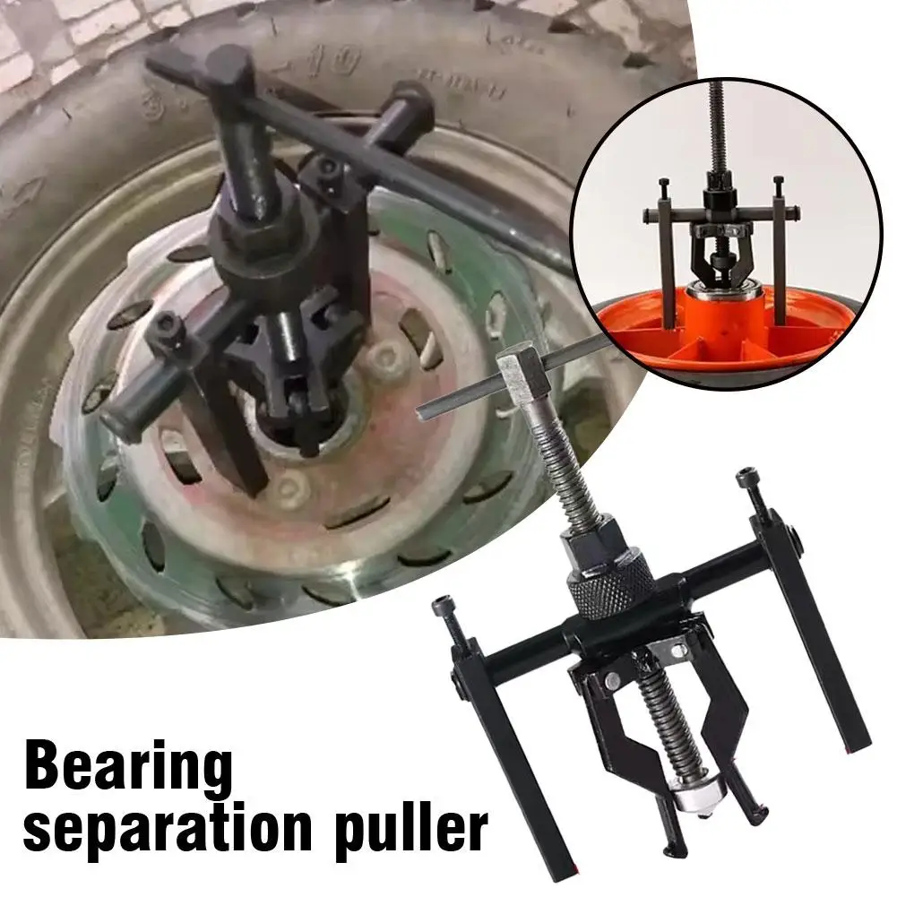 

Bearing Puller Tool Three-claw Puller Car Repair Tool Labor-saving Car Separation Extractor Inner Bearing Puller Gear for Car
