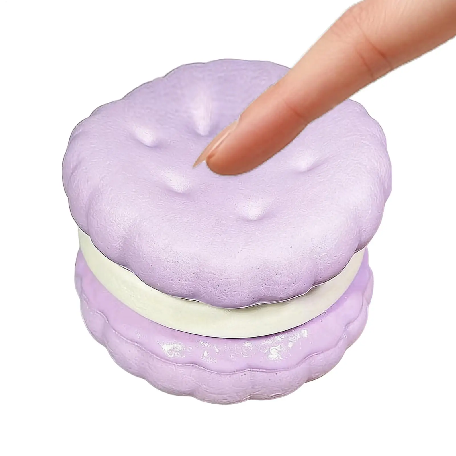

Squeeze Toys Cute Realistic Soft Silicone Cookie Adult Fidget Kids Funny Toys for Boys Girls Family Home School Classroom Travel