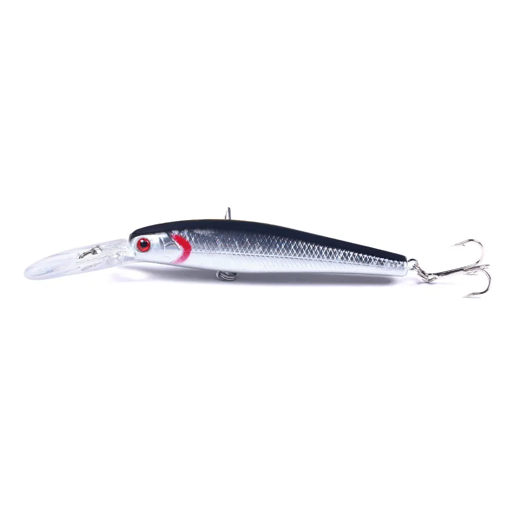 Señuelo artificial Minnow buceo profundo 12cm para lubina y lucio - imagen 2