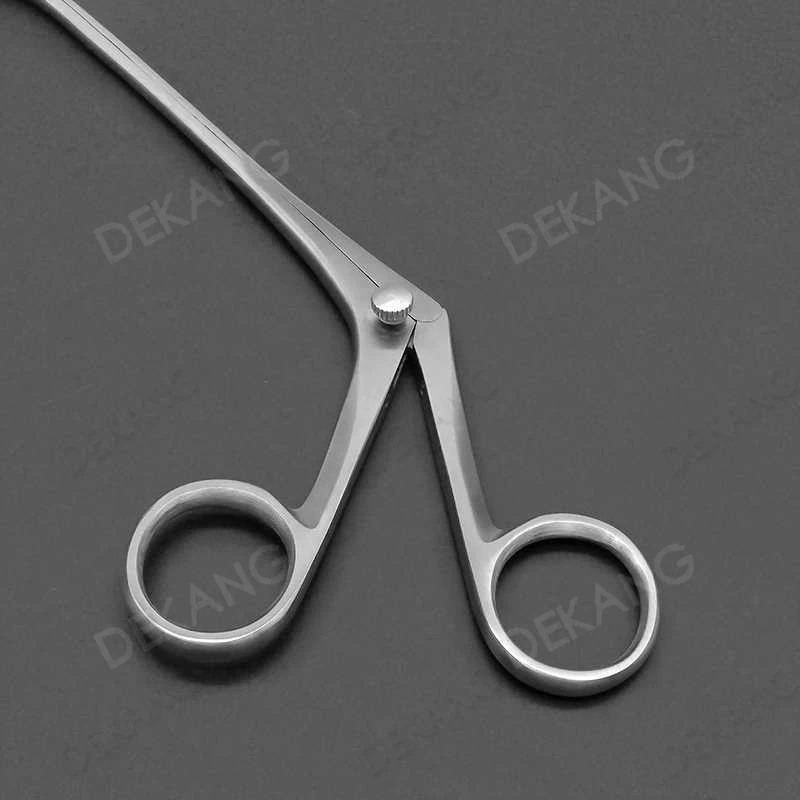 Pinzas laríngeas indirectas, pinzas para el cuerpo extranjero, pinzas laríngeas de hueso de pescado, pinzas de muestreo de biopsia, pinzas polipropales de cable vocal