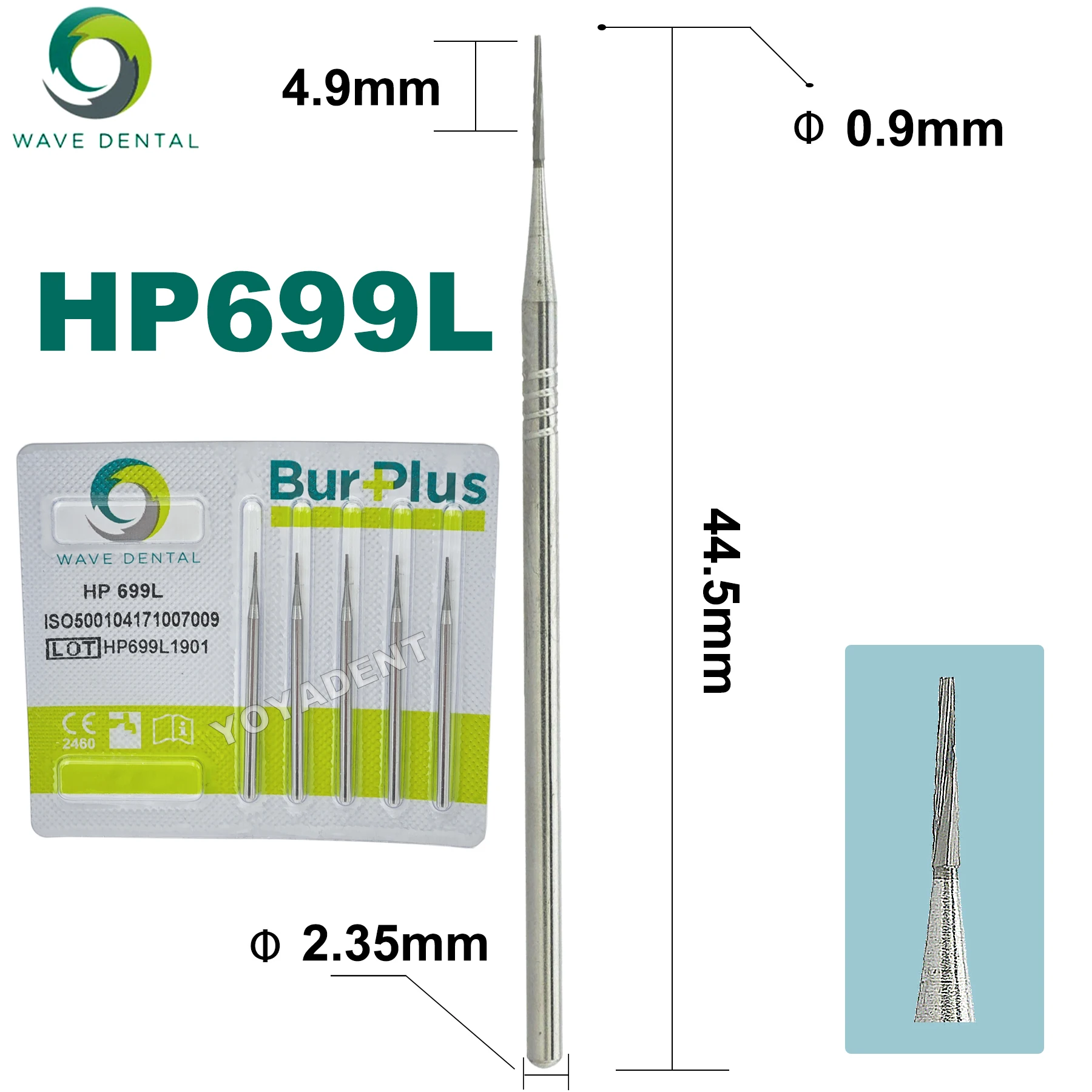 WAVE Dental Burs HP Dental Tun - đánh giá và giá Ink Cartridge