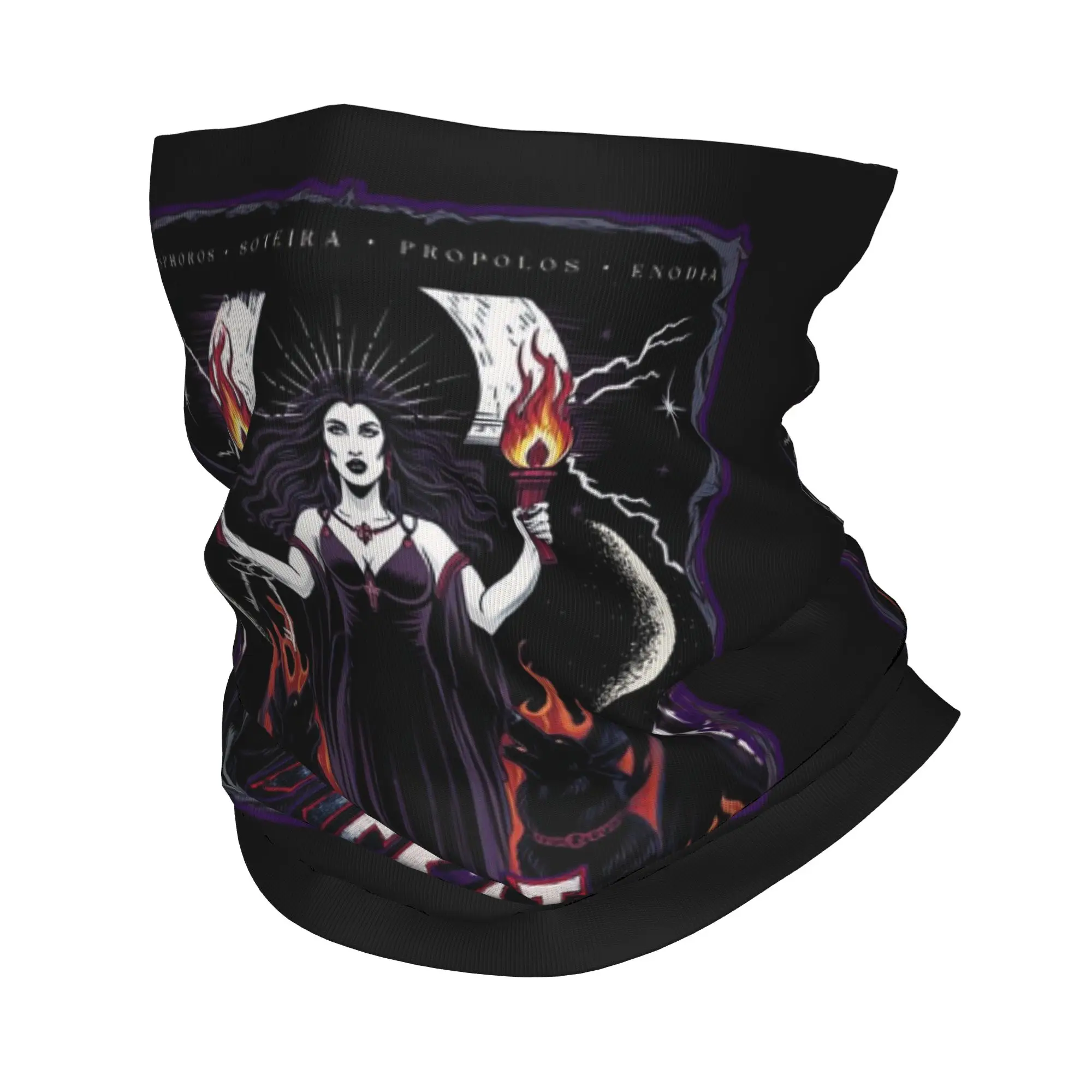 

Многофункциональная балаклава-бандана Goddess Hekate с принтом, маска-шарф для бега, унисекс, для взрослых