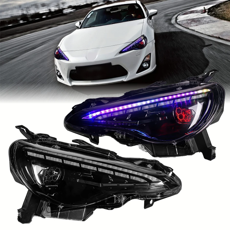 

HOSI New Condition Rear LED Car Lights for Toyota GT86 Headlamp Moving Signal Lamp 2013-2019