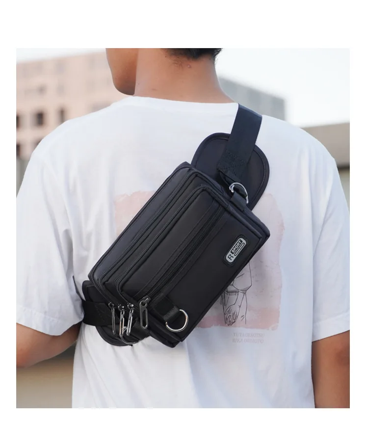 2025 Waist Bag for Men and Women, High-end Crossbody, Niche, Versatile, Multi-functional Running, New Anti Splash Water Design