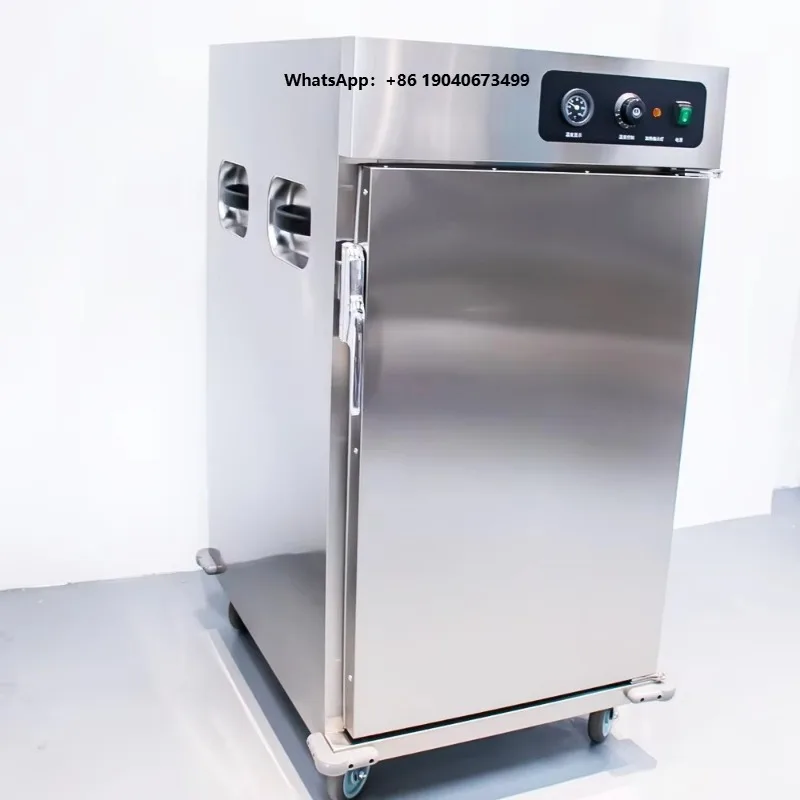 Hotel Kitchen Mobile Single Door 5-Layer Banquet Food Warming Cart Cabinet with Heels Food Warmer Cart xyl