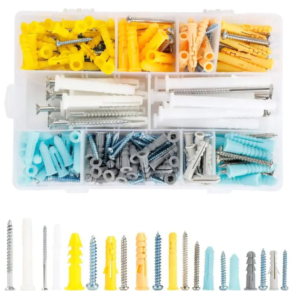 Versatile Expansion Plug Screws Assortment For Yangshun Wall Anchors Kit Steel Hardware For Furniture Shelf Hanging
