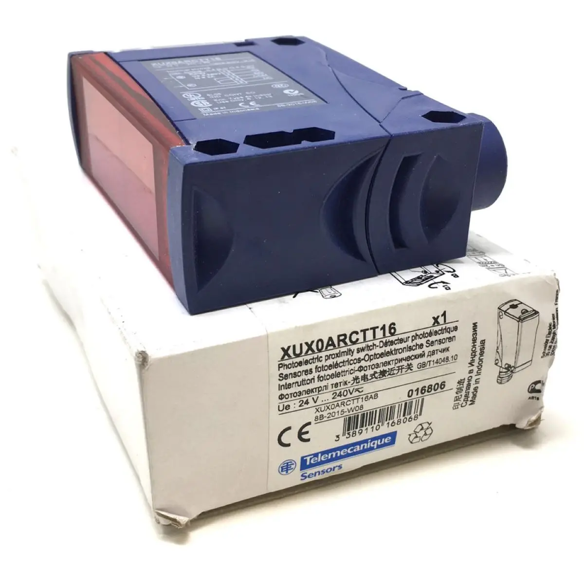 

XUX0ARCTT16 Photoelectric sensors XU, XUX, multi, Sn 0...40 m, 24...240VAC/DC, terminals