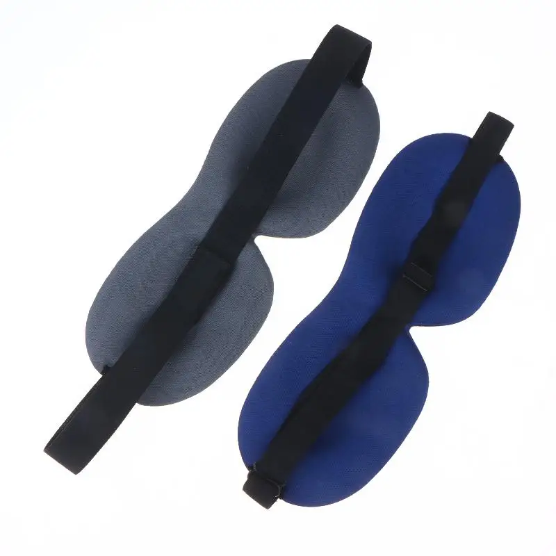 3D Adjustable Sleep Mask With Breathable Design, Blocks Light While Allowing Air Circulation For Eyes, Unisex Comfort Fit