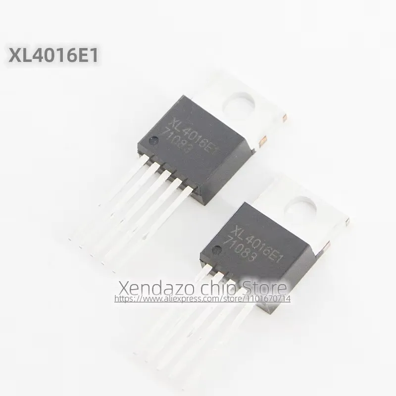 2pcs/lot XL4016E1 XL4016 TO220-5 package Original genuine 40V/8A Buck chip