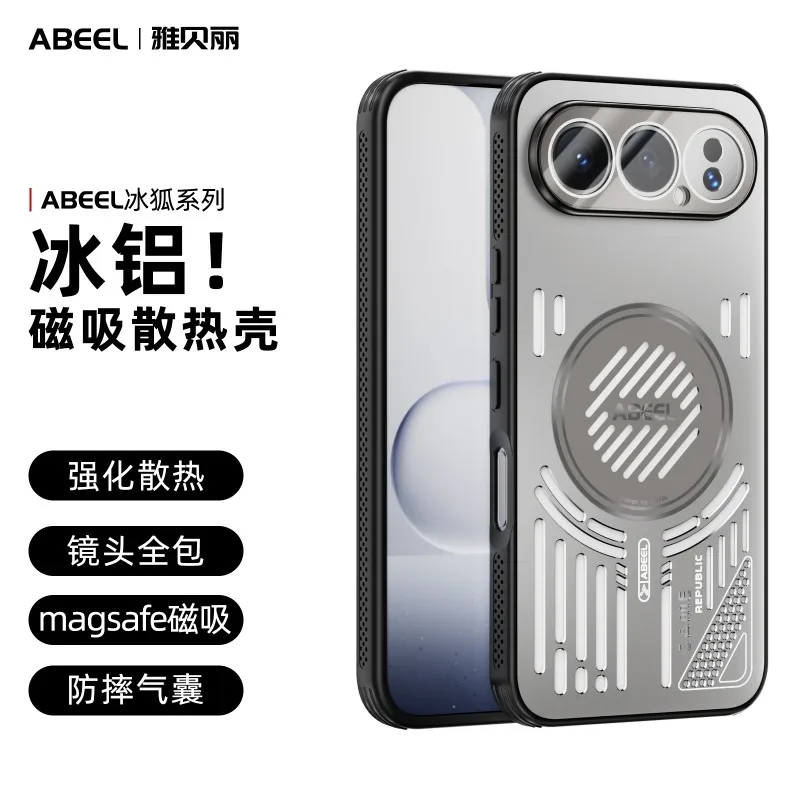 For Honor 500 Pro 400 Pro Case Hollow Heat Dissipation Magnetic Shell Shockproof Cover for Honor 500 Pro Thin Breathable Bumper