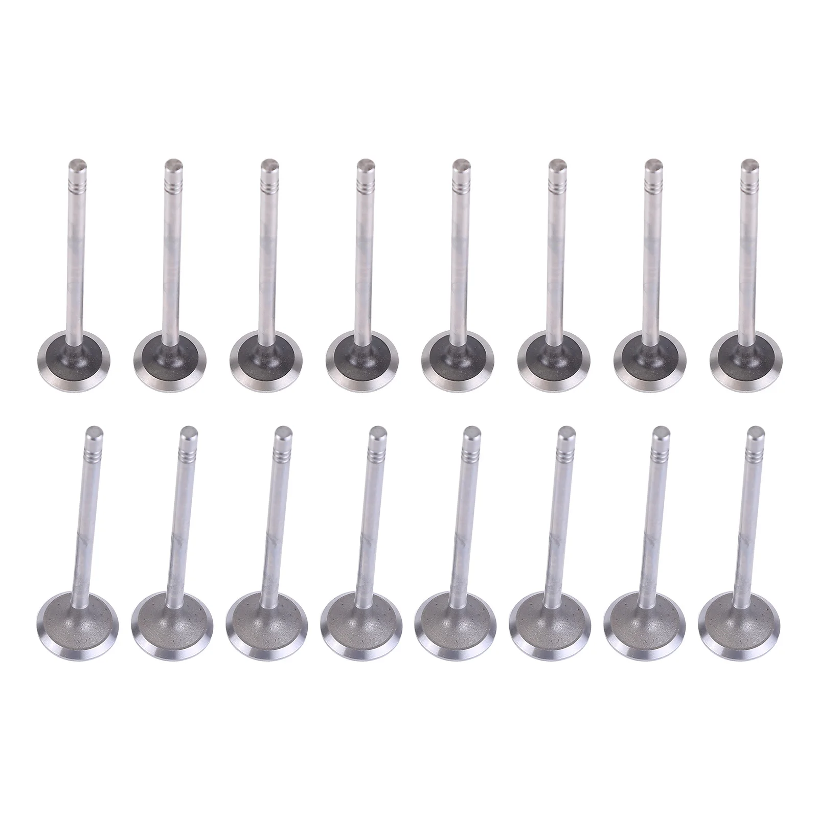 Cylinder Head Intake Exhaust Valve Set Compatible for Juke Pulsar Qashqai 1.2 DIG-T Replaces 1320100Q0M 1320200Q0N