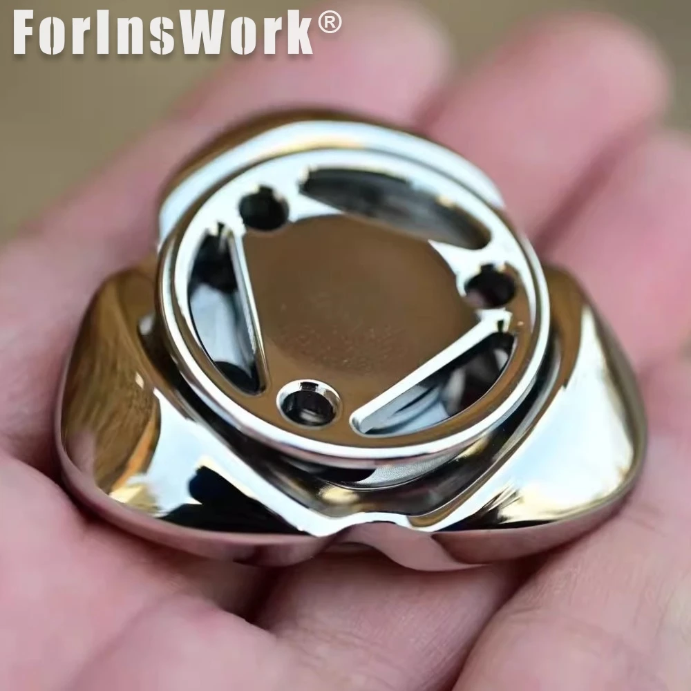 لعبة TMAX EDC ثلاثية الصفحات للرجوع EDC - دوارة يد فيدجيت لتخفيف التوتر والحمل اليومي