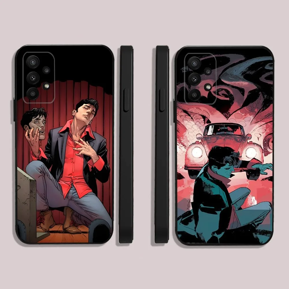

D-Dylan Dog Phone Case For Samsung S24,23,22,30,21,10,9,Ultra,Plus,Lite,FE,5G Black Soft Case