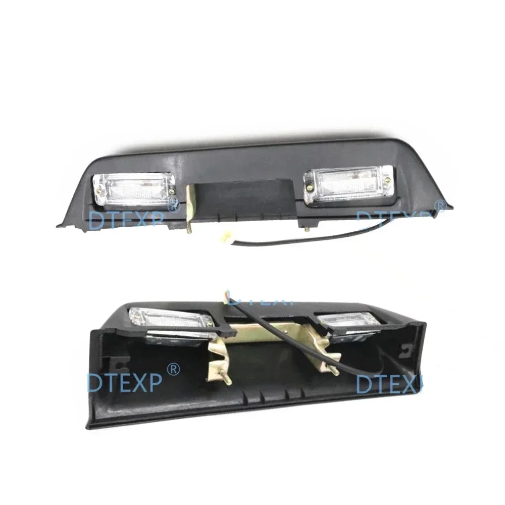 1 Piece Rear License Lamp for Pajero V30 MB774438 Back Light for Montero V40 Stop Park Lights with Bulb for Shogun V20 1989-1999