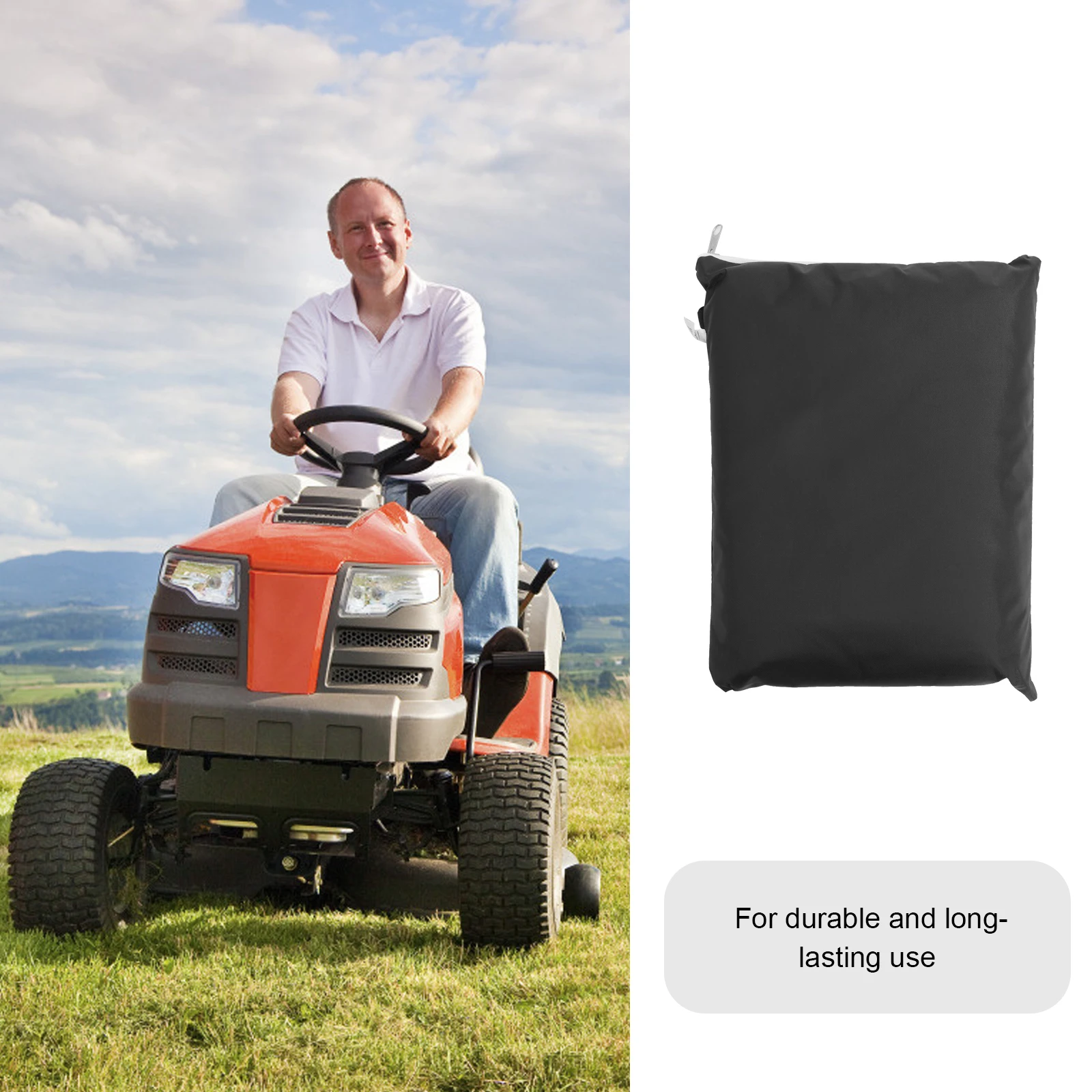 

Mower Cover Waterproof Grass Machinee Outdoor Protector Lawn Protection for Lawnmower