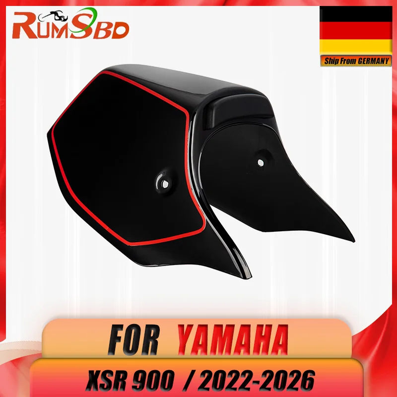 Hinterer Beifahrersitz-Verkleidungssatz für YAMAHA XSR900 2022 2023 2024 2025 2026 ABS-Kunststoff Motorrad-Sitzabdeckung