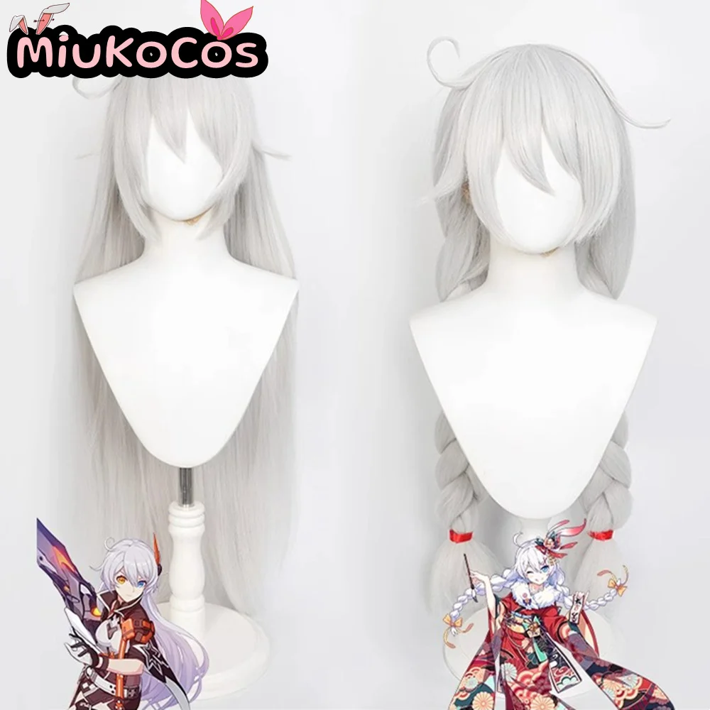 

В НАЛИЧИИ Киана Каслана Косплей Парик MiukoCosplay Game Honkai Impact 3rd Косплей