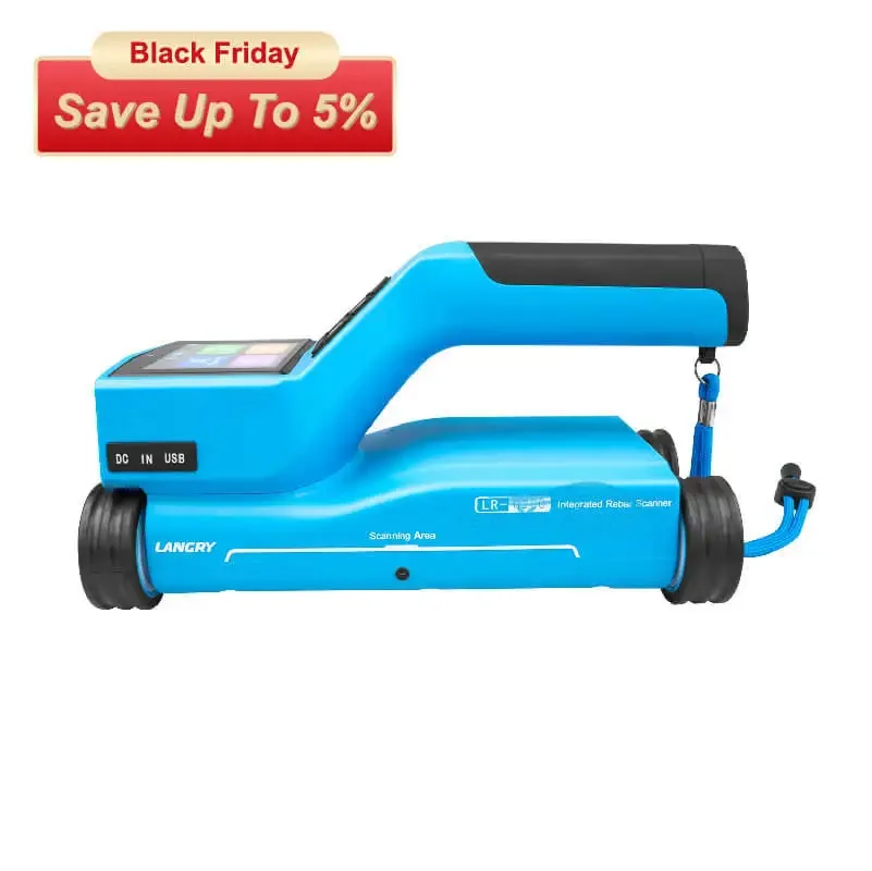 كاشف حديد التسليح LANGRY عالي الدقة ومتعدد الوظائف LR-G200 #4