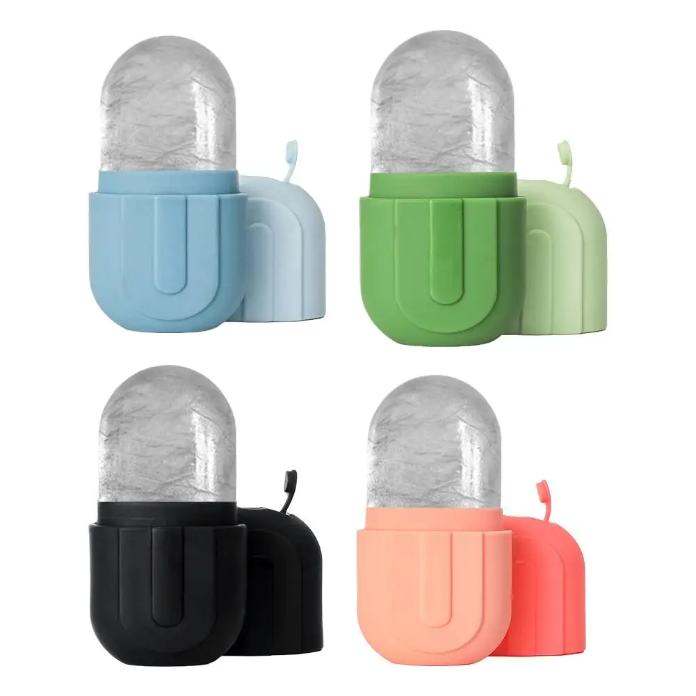 1 stks Siliconen Ijs Gezichtsroller Huidverzorging Schoonheid Lifting Contouring Tool Roller Wallen Huidverzorging Beauty Tool