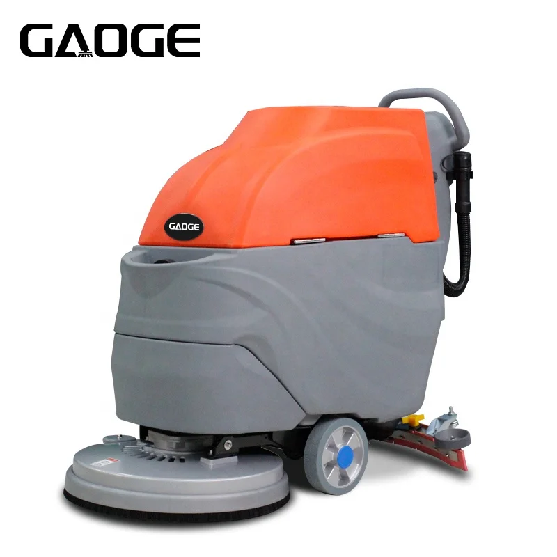 Gaoge A1 Factory Cleaning Equipment Walk Behind Floor Scrubber Tiles Floor Cleaning