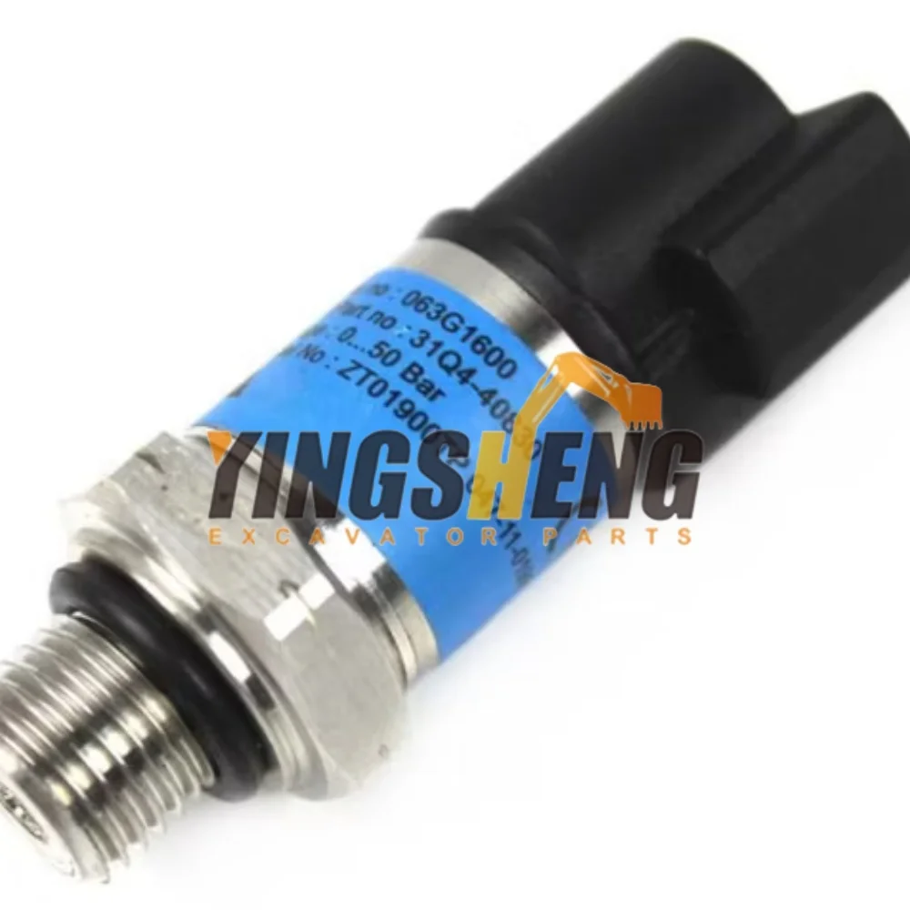 

Pressure sensors 31Q4-40620, 31Q8-40520, 31Q4-40830, and 31Q-40820 are used for excavators R55W-9, R700LC9, and R800LC9