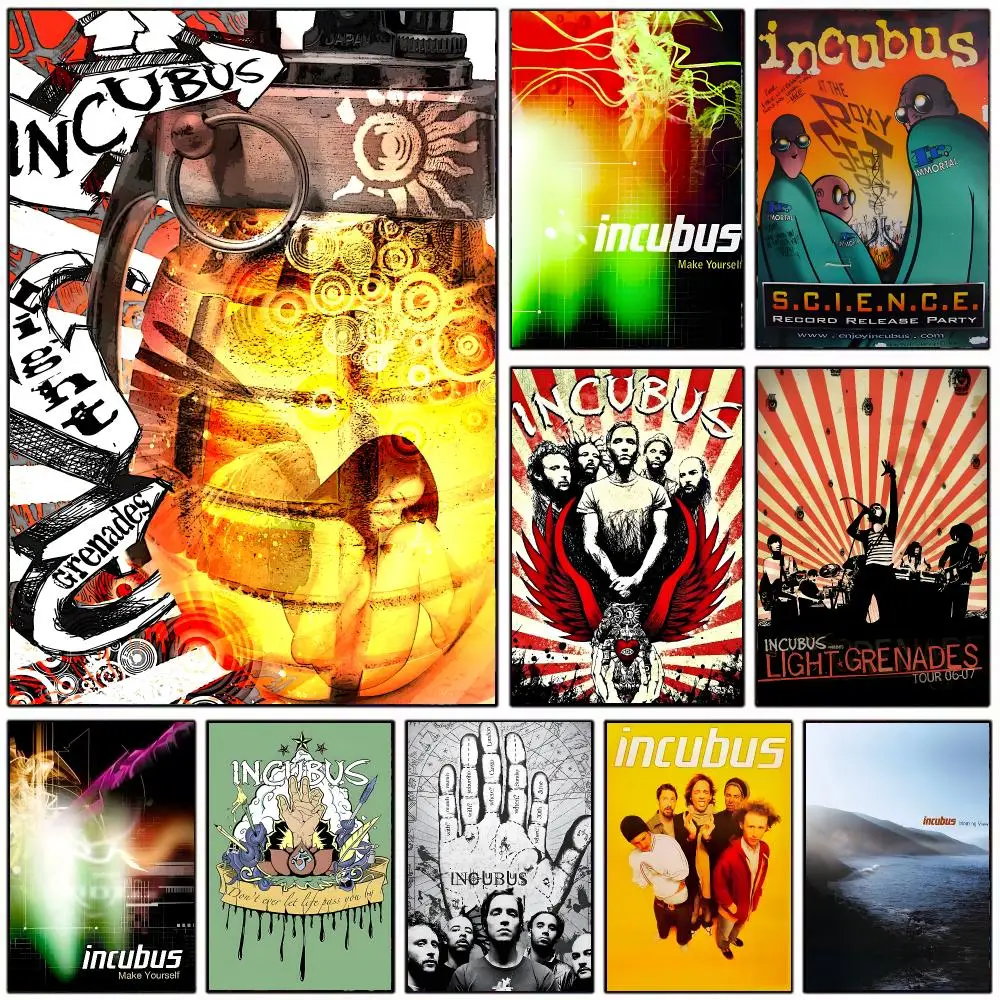 Casual Fantasy Concept I-Incubus Poster Modern Home Decoration Interior Design & Contemporary Wall Art Collection