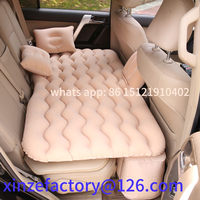 Customizable Car Air Inflatable Travel Mattress Bed Universal for Back Seat Multi functional Sofa Pillow