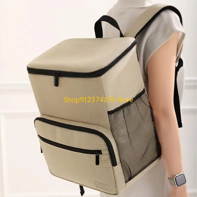 G5AE Insulated Backpack Cooled Bag Water Resistant Large Leakproof Picnics Rucksack