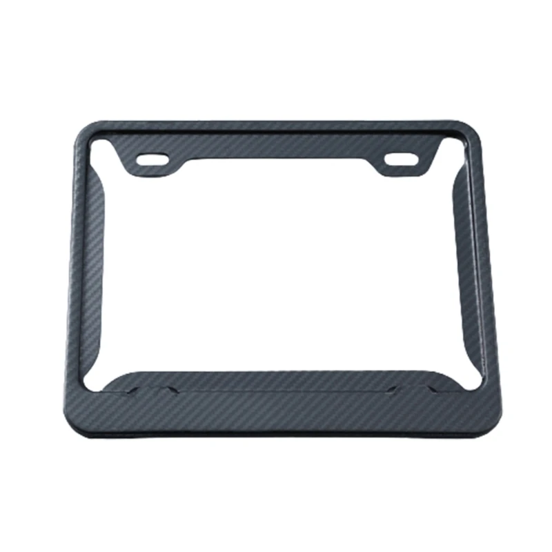 License Plate Holder Eye Catching Fit for European Motorcycle Number Plate Frame Resistant Discoloration Easy to Install