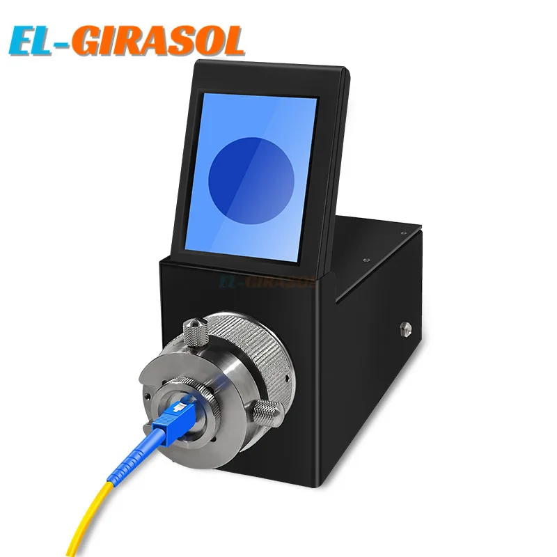 

Fiber Optic Microscope Probe 400X Connect End Face Inspection With 3.5-Inch LED Display Screen Monitor High Precision FTTH