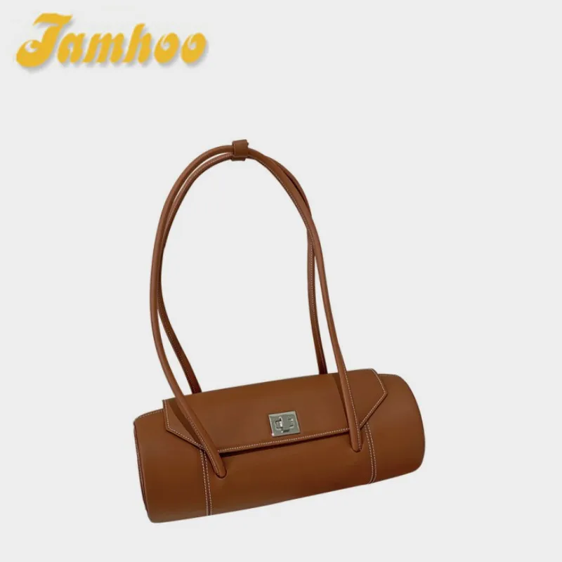 

Jamhoo New Design Small Leather Personality Design Single Shoulder Armpit Leather Female Bag Large Capacity Design Bag For Women