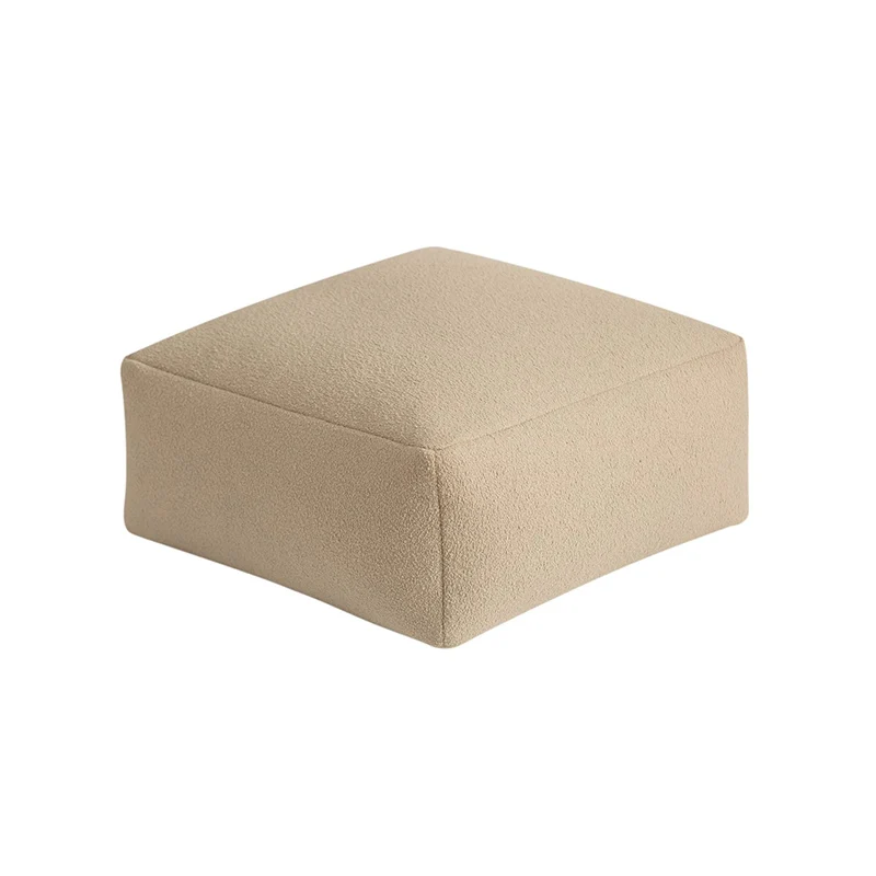 Lazy Sofa Ottoman Foot Stool Cover No Inner Modern Designed Footstool Side Table Chair Stool Versatile Low Stool Sofa