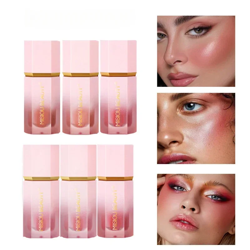 New Liquid Blush Cute Makeup for Women Party Daily Use All Skin Types Waterproof Blush Stick Cosmetics