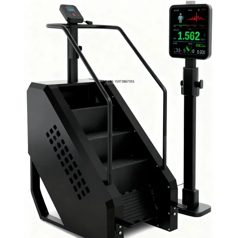 Commercial Use Customized Color Electric Automatic Lock Ladder Stepper Climber Touch Screen LCD Stair Master Gym