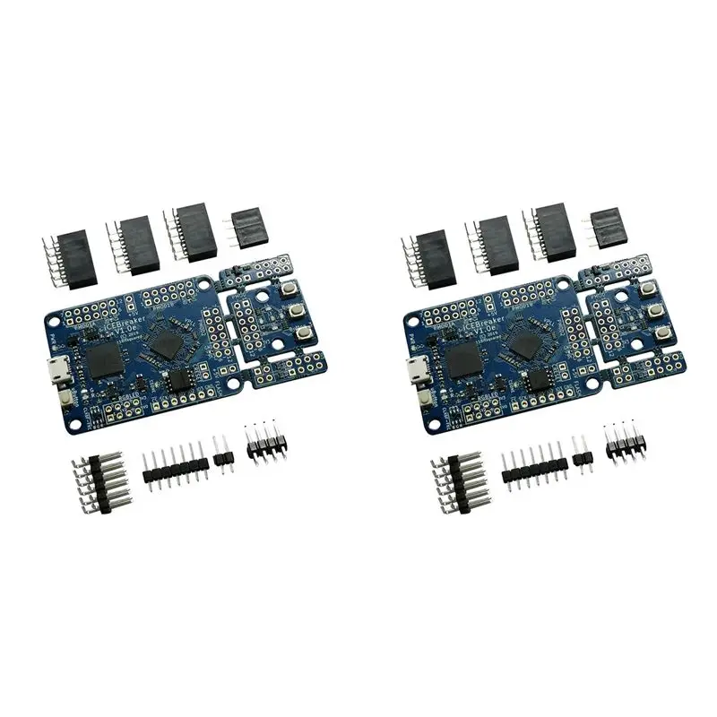 Efficient 2X For Python FPGA Development Board Icebreaker 1.0E Graphical Programming Easily Runs RISC-V