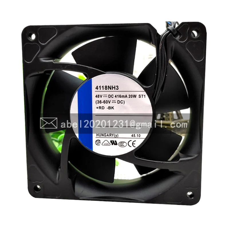 

BRAND NEW ORIGINAL 4118NH3 4118 NH3 DC 48V COOLING FAN 12038 12CM 120*120*38MM