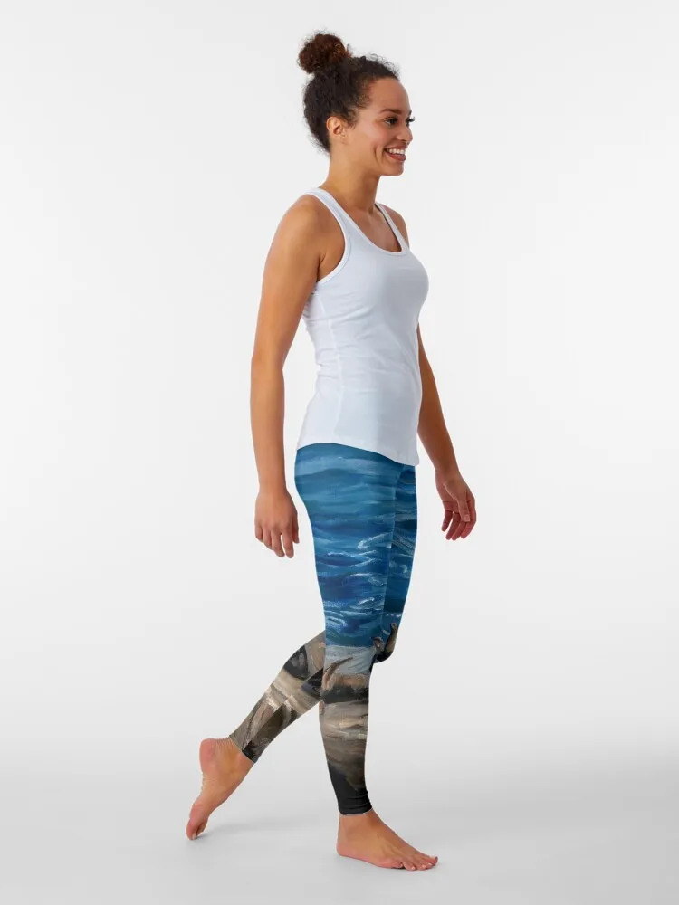 Sea veons-Leggings de fitness pour femmes, pantalons de survêtement, vêtements de sport