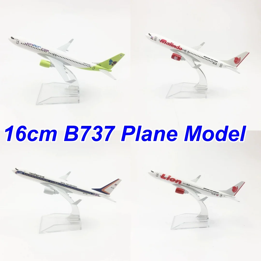 

Модель самолета Boeing 737, 16 см, литая из металлического сплава ﻿ Модель самолета 737 в масштабе 1/400 для взрослых, подарок