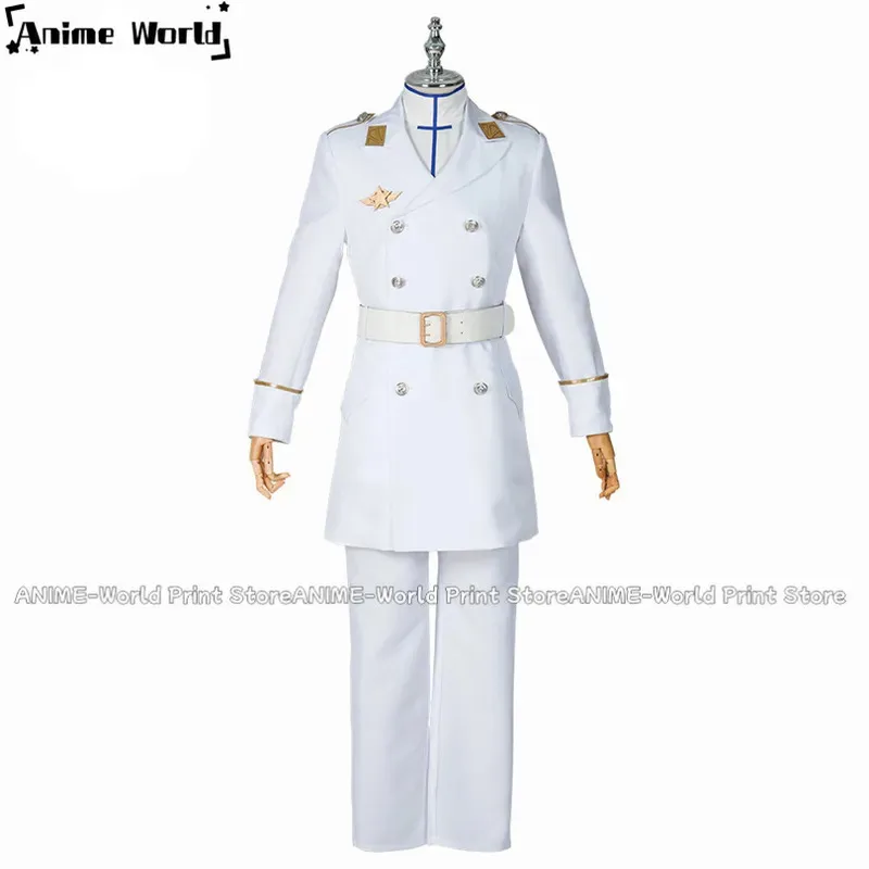 

《Custom Size》Quincy Ishida Uryuu Ginreigojiaku Cosplay Costume Men Clothes Halloween Party Uniform Suit