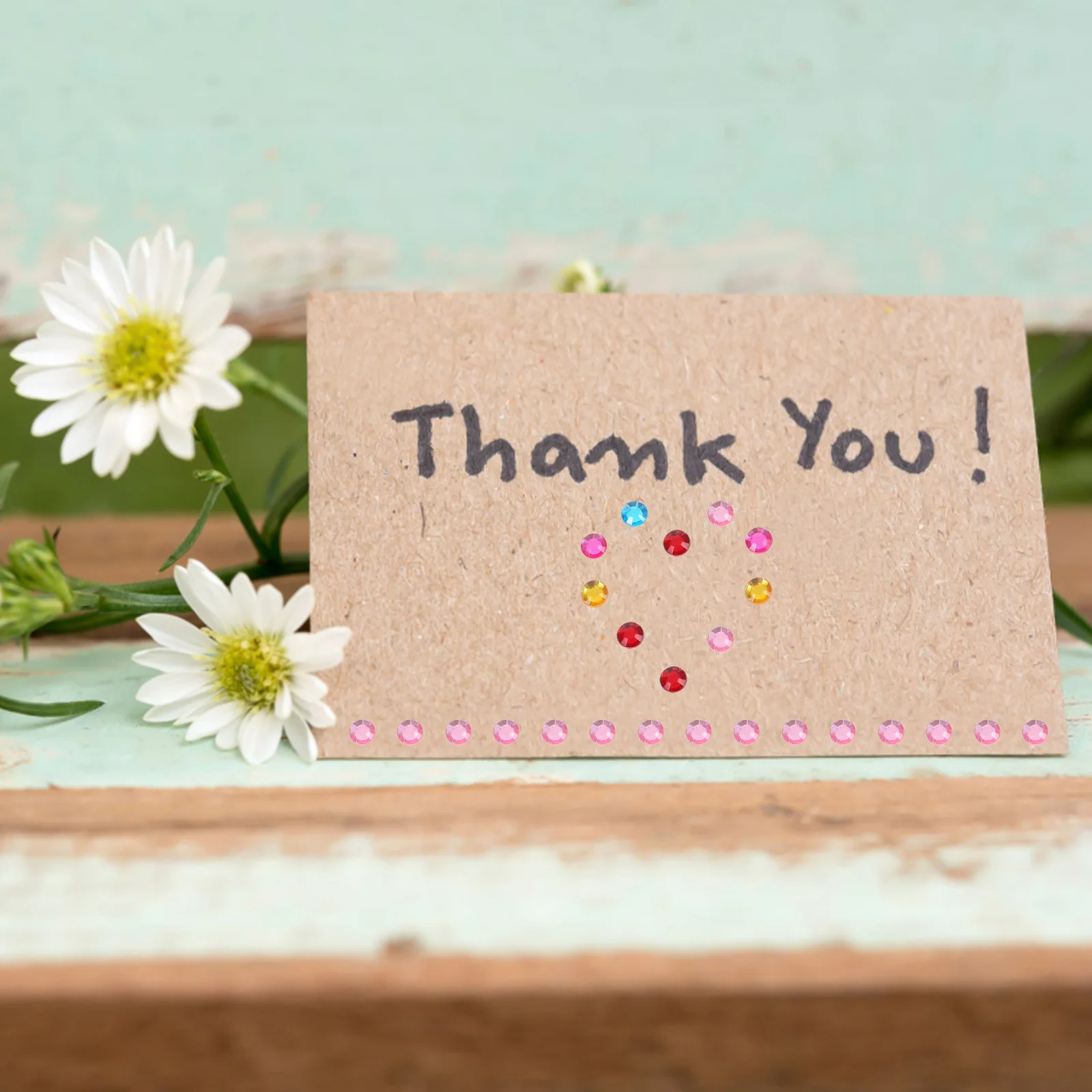 4 أوراق ملصقات حفر المياه الاكريليك مجوهرات الأظافر أحجار الراين المستديرة للأظافر الوجه أحجار الراين عصا على ملصق الأظافر المستديرة ثلاثية الأبعاد #3