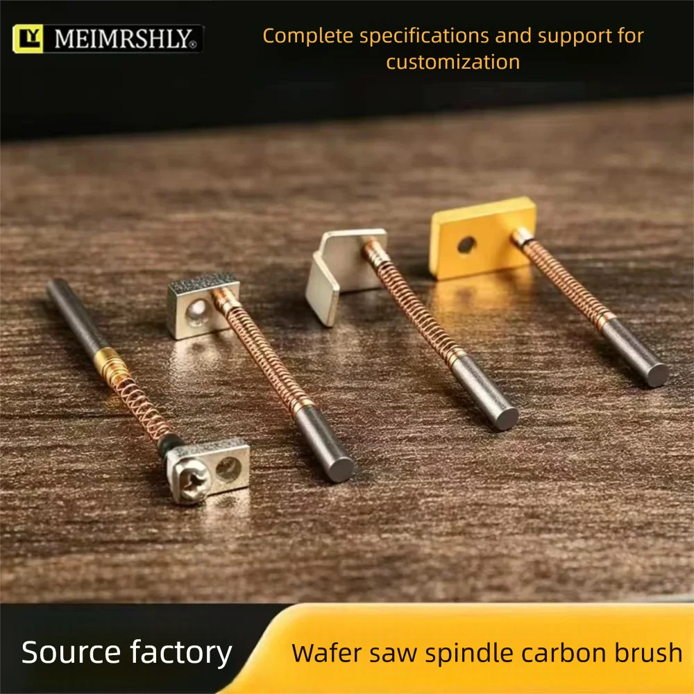 

10PCS φ3X53MM Genuine dicing machine spindle electronic slicer carbon brush dicing machine silver brush DFD3350