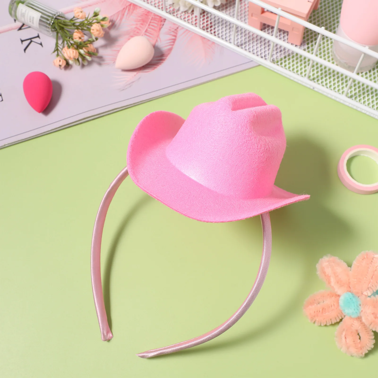 

Mini Cowgirl Cute Cowboy Hair Hoops Version Women Headband Party Cowgirl Headband Party Accessories