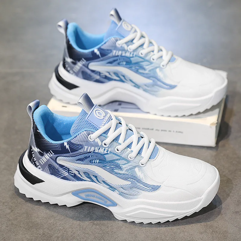 

Fashionable Trendy Lightweight and Versatile Men's Sneakers Luxury Shoes Sport Anti Slip Wear-resistant and Rebound Shoes